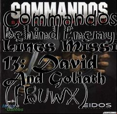 Box art for Commandos: Behind Enemy Lines