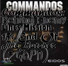 Box art for Commandos: Behind Enemy Lines