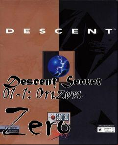 Box art for Descent