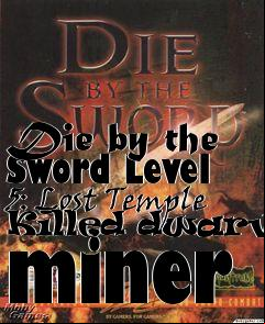 Box art for Die by the Sword