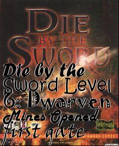 Box art for Die by the Sword