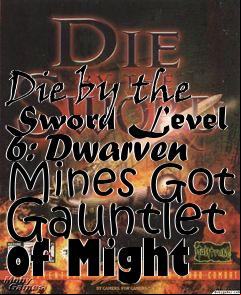Box art for Die by the Sword