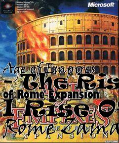Box art for Age of Empires - The Rise of Rome