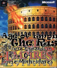 Box art for Age of Empires - The Rise of Rome