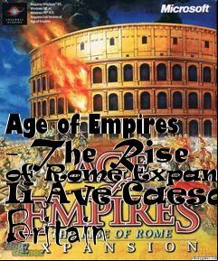 Box art for Age of Empires - The Rise of Rome