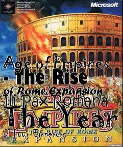 Box art for Age of Empires - The Rise of Rome