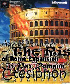 Box art for Age of Empires - The Rise of Rome
