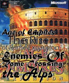 Box art for Age of Empires - The Rise of Rome