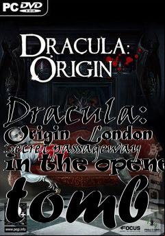 Box art for Dracula: Origin