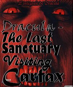Box art for Dracula - The Last Sanctuary