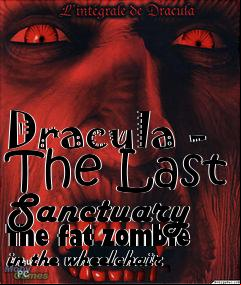Box art for Dracula - The Last Sanctuary