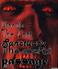 Box art for Dracula - The Last Sanctuary