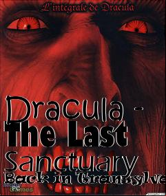 Box art for Dracula - The Last Sanctuary