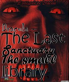 Box art for Dracula - The Last Sanctuary
