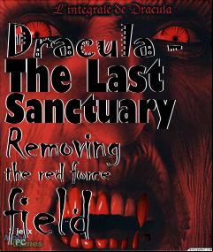 Box art for Dracula - The Last Sanctuary