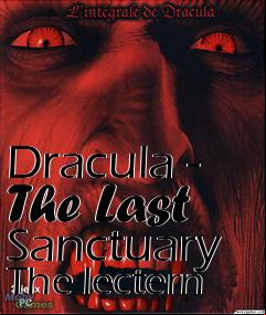 Box art for Dracula - The Last Sanctuary