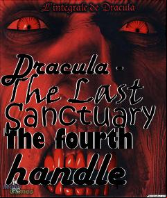 Box art for Dracula - The Last Sanctuary