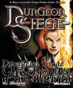 Box art for Dungeon Siege
