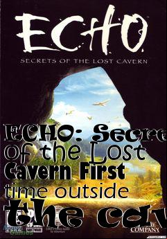Box art for ECHO: Secrets of the Lost Cavern