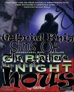 Box art for Gabriel Knight - Sins Of The Fathers