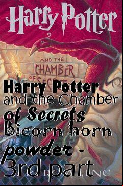 Box art for Harry Potter and the Chamber of Secrets