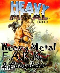 Box art for Heavy Metal F.A.K.K. 2