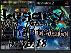 Box art for Legacy of Kain: Defiance