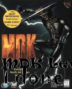 Box art for MDK