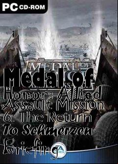 Box art for Medal of Honor: Allied Assault