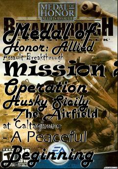 Box art for Medal of Honor: Allied Assault Breakthrough