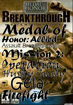 Box art for Medal of Honor: Allied Assault Breakthrough