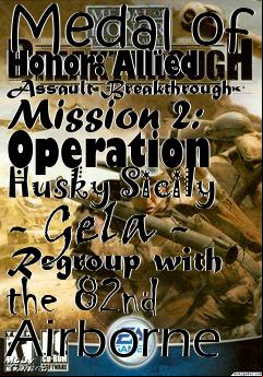 Box art for Medal of Honor: Allied Assault Breakthrough