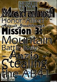 Box art for Medal of Honor: Allied Assault Breakthrough