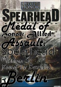 Box art for Medal of Honor: Allied Assault: Spearhead