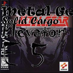 Box art for Metal Gear Solid