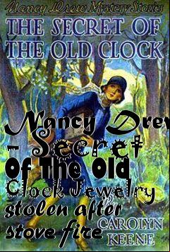 Box art for Nancy Drew - Secret Of The Old Clock