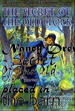 Box art for Nancy Drew - Secret Of The Old Clock