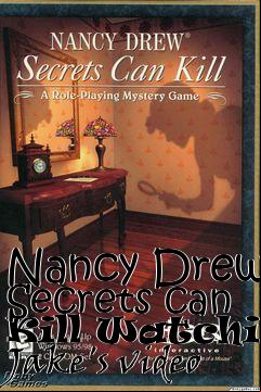 Box art for Nancy Drew Secrets can Kill