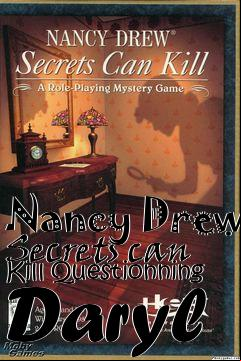 Box art for Nancy Drew Secrets can Kill