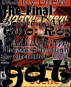 Box art for Nancy Drew The Final Scene