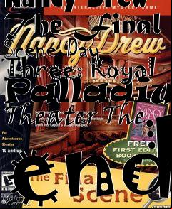 Box art for Nancy Drew The Final Scene