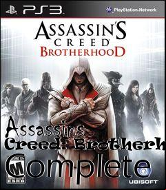 Box art for Assassins Creed: Brotherhood