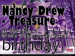 Box art for Nancy Drew - Treasure in the Royal Tower