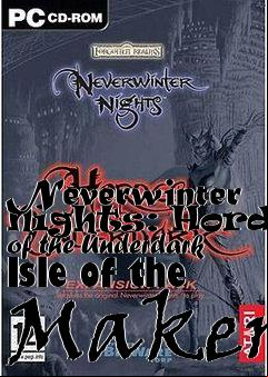 Box art for Neverwinter Nights: Hordes of the Underdark