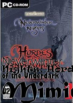 Box art for Neverwinter Nights: Hordes of the Underdark