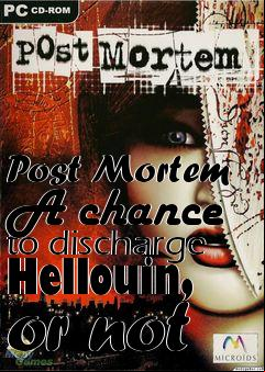 Box art for Post Mortem