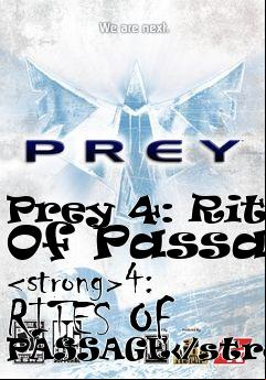 Box art for Prey
