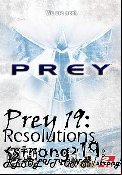 Box art for Prey