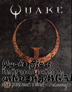 Box art for Quake