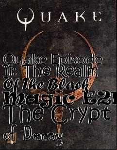 Box art for Quake